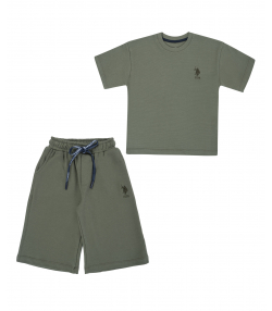 تیشرت و شلوارک بچگانه یو اس پولو کیدز US Polo Kids کد 2612C1
