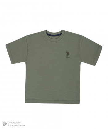 تیشرت و شلوارک بچگانه یو اس پولو کیدز US Polo Kids کد 2612C1