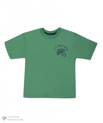 تیشرت و شلوارک پسرانه یو اس پولو کیدز US Polo Kids کد 2612C3