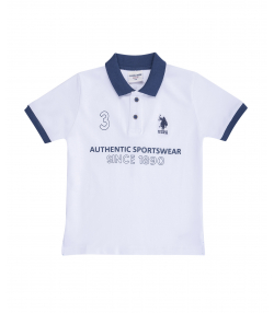 پولوشرت پسرانه یو اس پولو کیدز US Polo Kids کد 2013C2