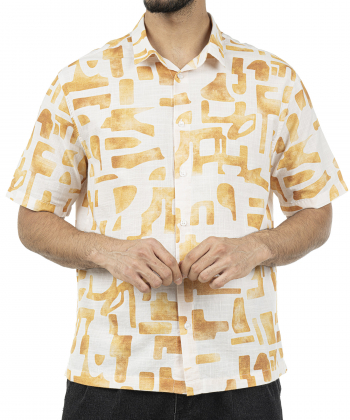 پیراهن آستین کوتاه مردانه ادورا مدل 15252755