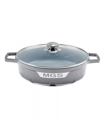 تابه گرانیت دودسته سایز28ام جی اس MGS طرح جرمنیC