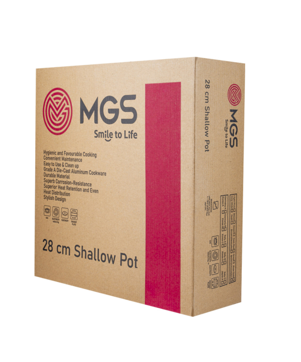 تابه گرانیت دودسته سایز 28 ام جی اس MGS طرح جرمنیD