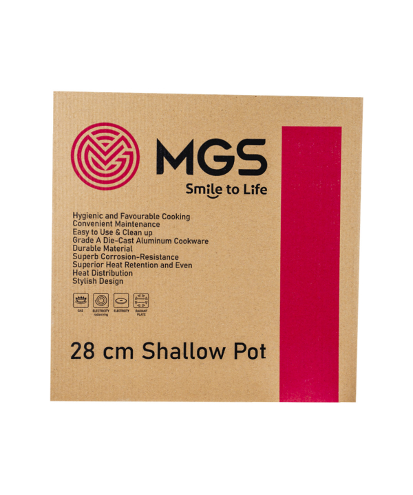 تابه گرانیت دودسته سایز 28 ام جی اس MGS طرح جرمنیD