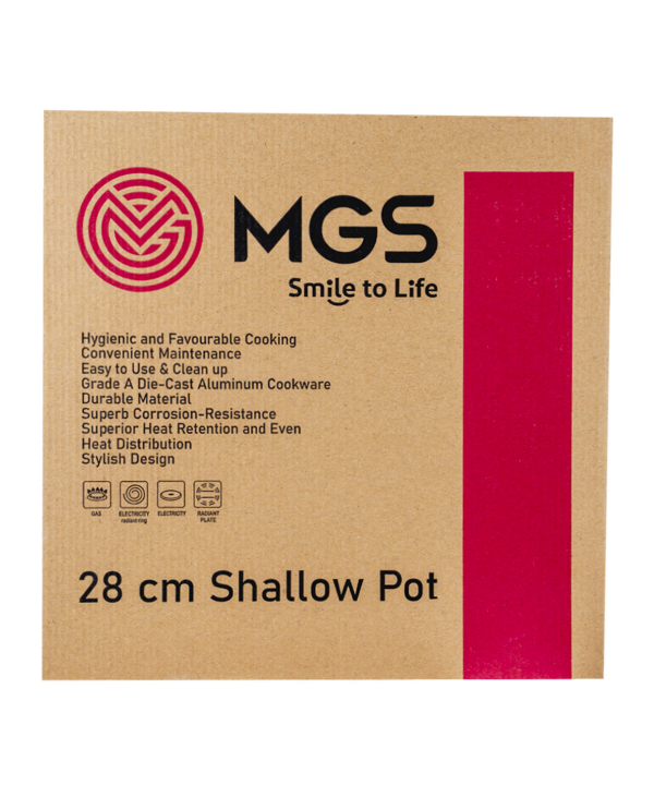 تابه 28 گرانیت دو دسته ام جی اس MGS طرح ایتالیا B