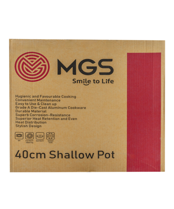 تابه 40 گرانیت دو دسته ام جی اس MGS طرح ایتالیا B
