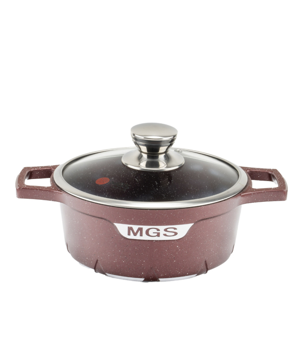 سرویس قابلمه 21 پارچه گرانیت ام جی اس MGS طرح جرمنیC ماربل
