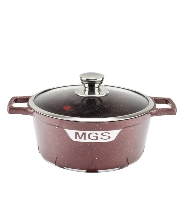 سرویس قابلمه 21 پارچه گرانیت ام جی اس MGS طرح جرمنیC ماربل