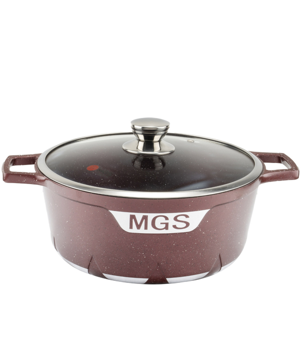 سرویس قابلمه 21 پارچه گرانیت ام جی اس MGS طرح جرمنیC ماربل