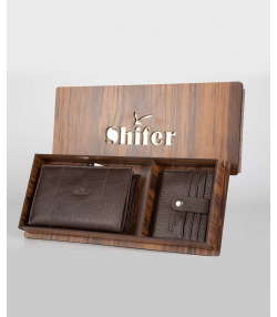 ست چرمی زنانه شیفر Shifer مدل 8304b