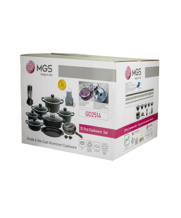 سرویس قابلمه 25 پارچه گرانیت ام جی اس MGS طرح جرمنی D