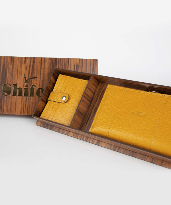 ست چرمی زنانه شیفر Shifer مدل 8304b