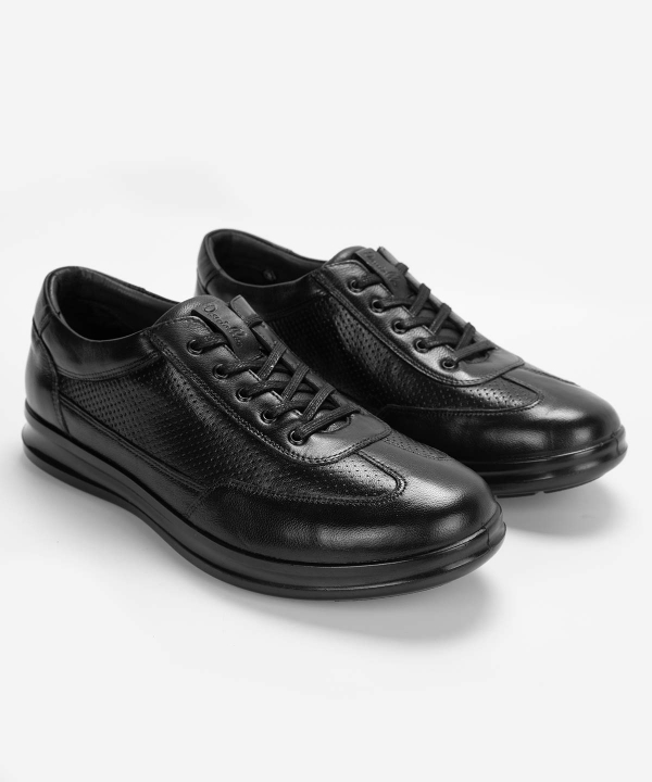 کفش راحتی چرم مردانه دنیلی Daniellee مدل Artman Lace Dot