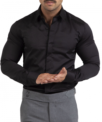پیراهن آستین بلند مردانه ست من مدل PN113