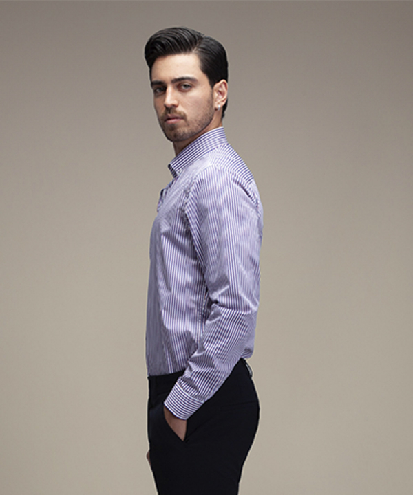 پیراهن آستین بلند مردانه ست من Set Men کد PN402