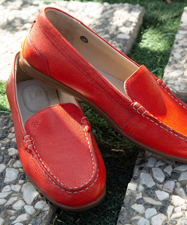 کفش کالج زنانه چرم دنیلی Daniellee مدل Dani Ladiesmoc