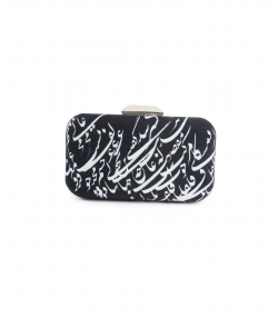 کیف زنانه قلم فلزی Ghalamfelezi کد cluchsilver03