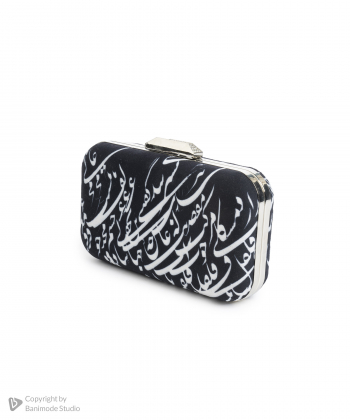 کیف زنانه قلم فلزی Ghalamfelezi کد cluchsilver03