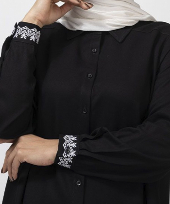 شومیز ویسکوز آستین بلند زنانه برنس مدل AM-BORNOS-02596