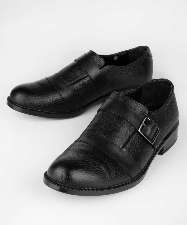 کفش چرم مردانه دنیلی Daniellee مدل Artam Slipon Belt
