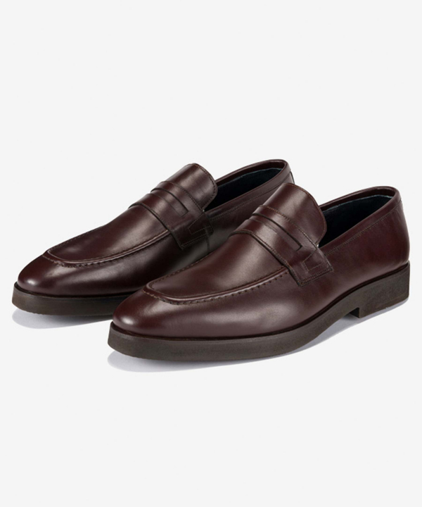 کفش مردانه چرم طبیعی چرم مشهد Mashad Leather مدل J6301