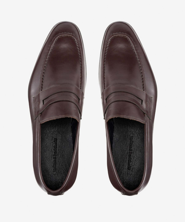 کفش مردانه چرم طبیعی چرم مشهد Mashad Leather مدل J6301