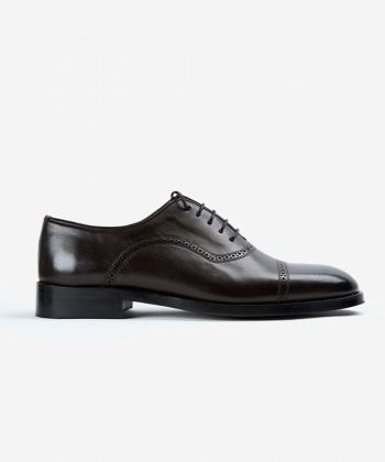 کفش مردانه چرم طبیعی چرم مشهد Mashad Leather مدل J6332