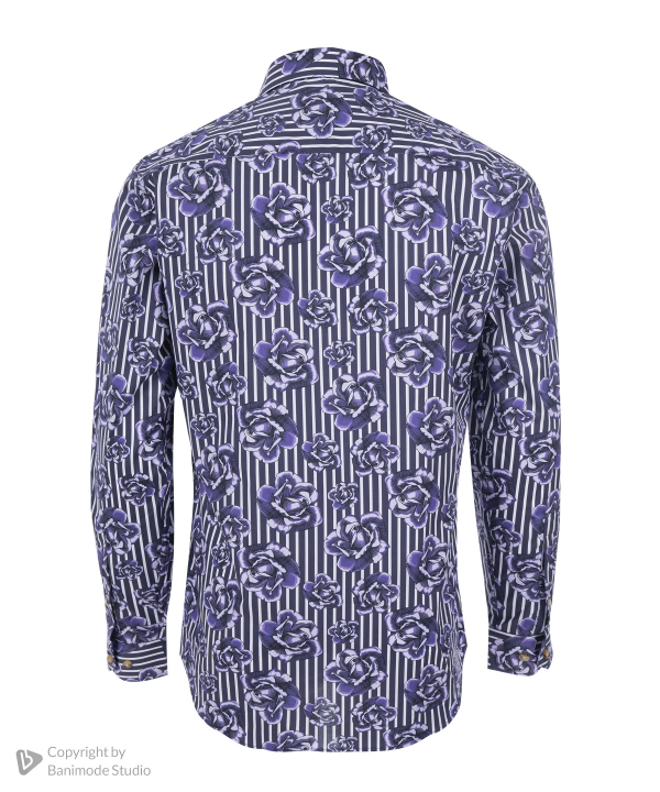 پیراهن طرح دار مردانه پیر کاردین Pierre Cardin کد 9906558