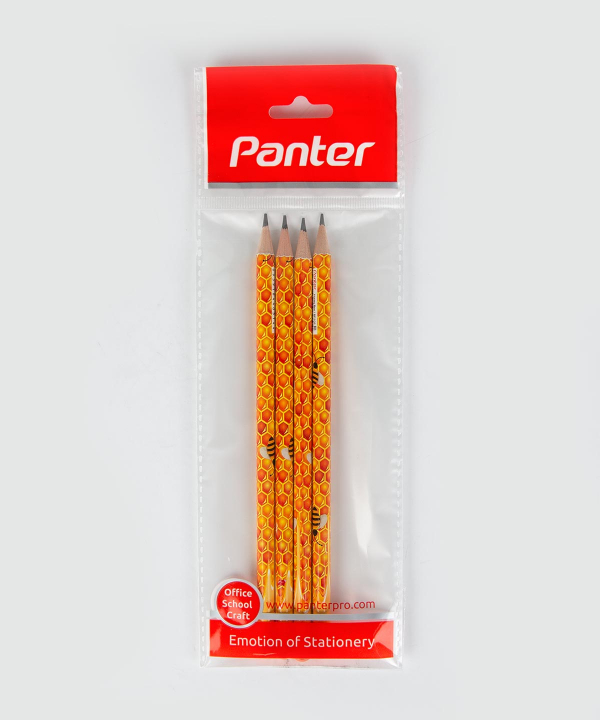 مداد مشکی سری Jungle Series پنتر Panter مدل BP 103 بسته 4 عددی