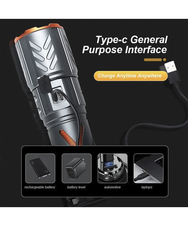چراغ قوه پلیسی تکاورکو Takavarco مدل YEMAO YM-G531