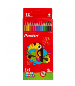 مداد رنگی 12 رنگ Hexagonal پنتر Panter مدل PCP 103