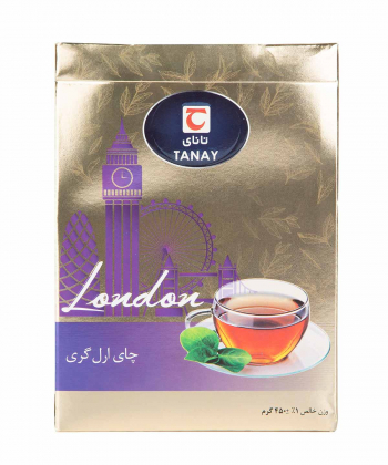 چای سیاه معطر ارل گری تانای Tanay وزن 450 گرم