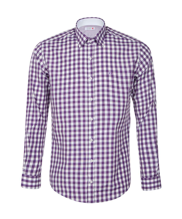 پیراهن چهارخانه مردانه ال سی من LC Man