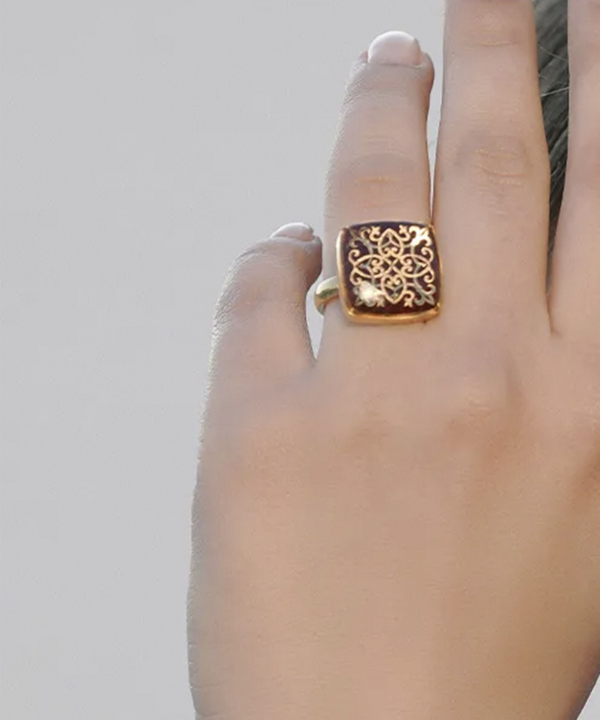 انگشتر زنانه الون Alone مدل P07089020026A