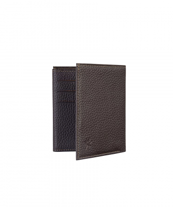 کیف پول چرم طبیعی زنانه نوین چرم Novin Leather مدل ثارمان