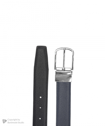 کمربند چرم طبیعی مردانه نوین چرم Novin Leather مدل BT0738