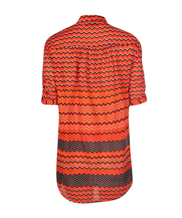 شومیز زنانه آستین کوتاه طرح‌دار اونلی Only مدل Sassy Woven