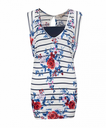 تاپ زنانه طرح دار Vero Moda مدل Vermijo