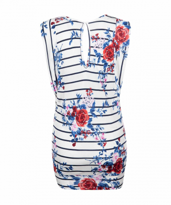 تاپ زنانه طرح دار Vero Moda مدل Vermijo