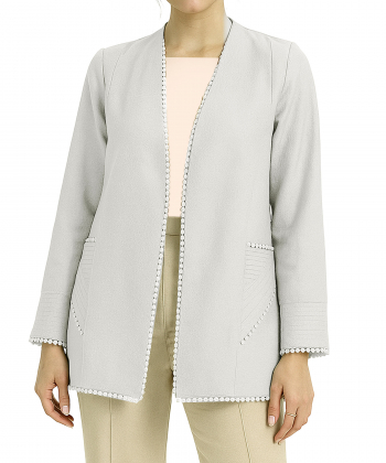 مانتو کژوال کوتاه زنانه مانگ مدل 7646033120