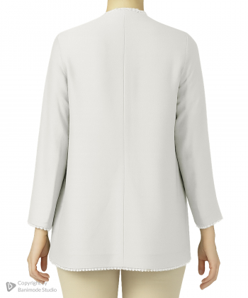 مانتو کژوال کوتاه زنانه مانگ مدل 7646033120