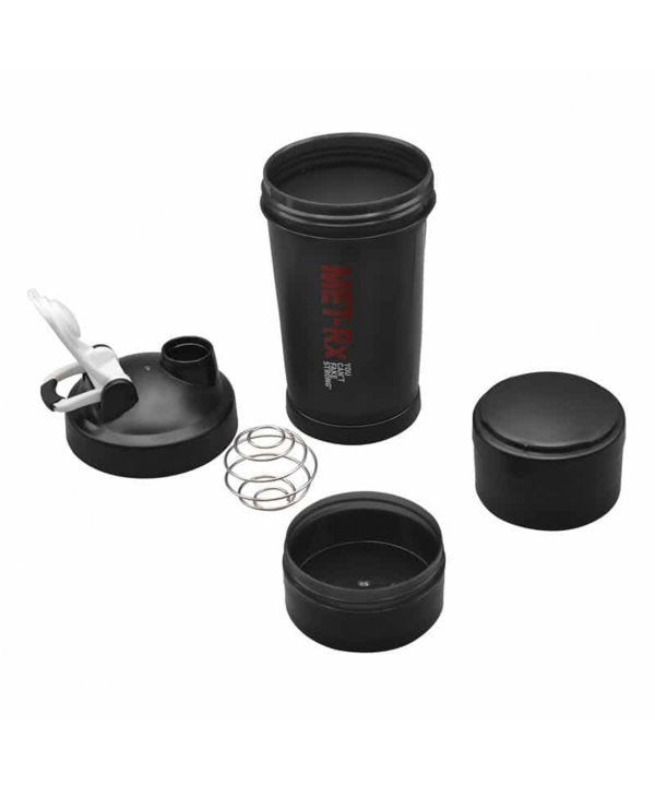 شیکر سه تکه ورزشی متریکس گیشا اسپرت Gishasport مدل STRONG-1408 ظرفیت 0.5 لیتر