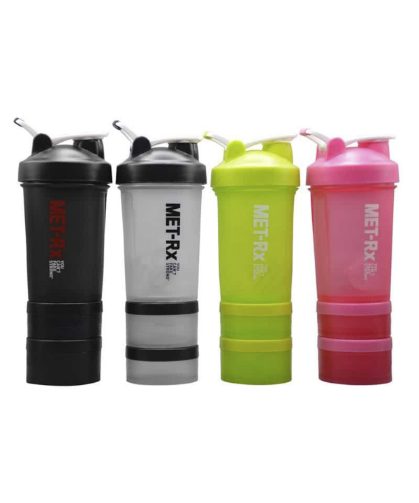 شیکر سه تکه ورزشی متریکس گیشا اسپرت Gishasport مدل STRONG-1408 ظرفیت 0.5 لیتر