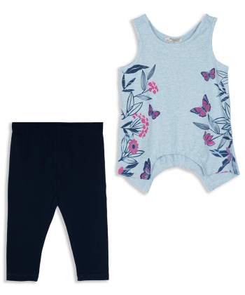 ست تاپ و شلوار دخترانه پیانو Piano