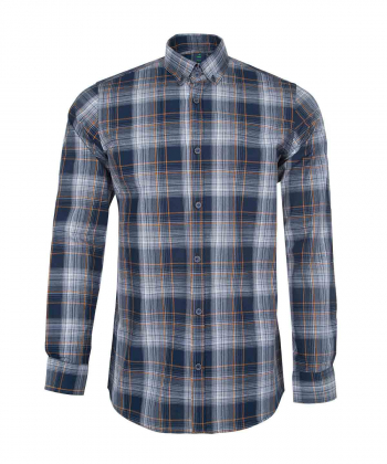 پیراهن چهارخانه مردانه آر ان اس RNS کد 120014