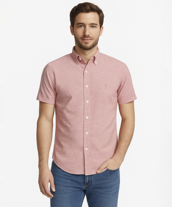 پیراهن آستین کوتاه مردانه برند پی لس مدل am261