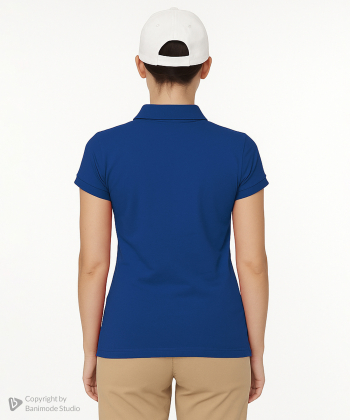 پولوشرت آستین کوتاه زنانه ساتین مدل W10AB