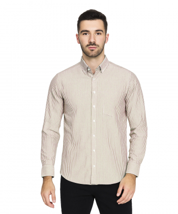 پیراهن آستین بلند مردانه ساتین مدل M30BB