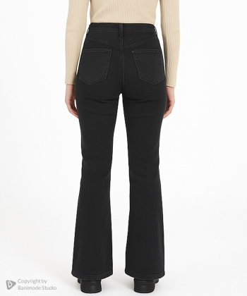 شلوار جین زنانه ساتین مدل W01BA