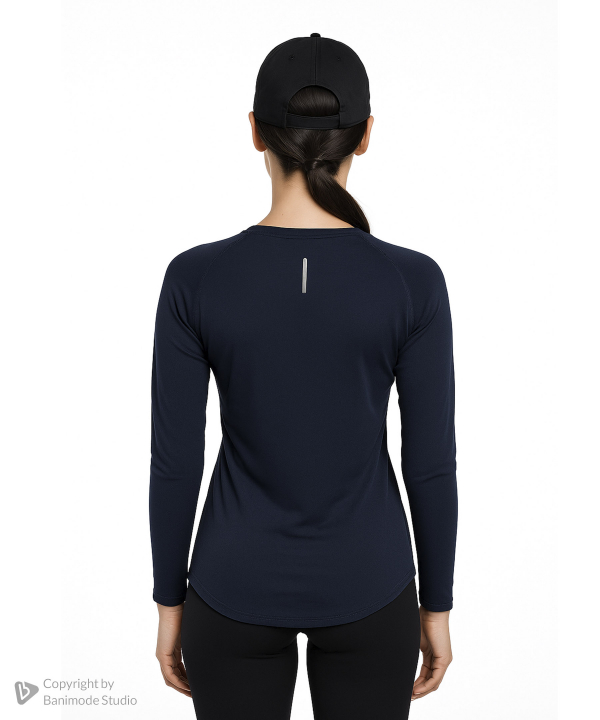 UNIPRO WOMEN-REGLAN KAPPA LS TSHIRTS-NAVY